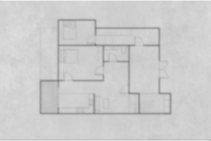 Suraj Park View 1 BHK Floor Plan